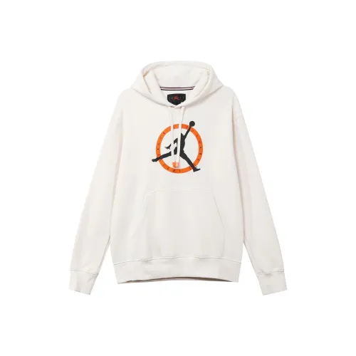 JORDAN Flt Mvp Gfx Flc Po Sweatshirts Men Phantom Gray White