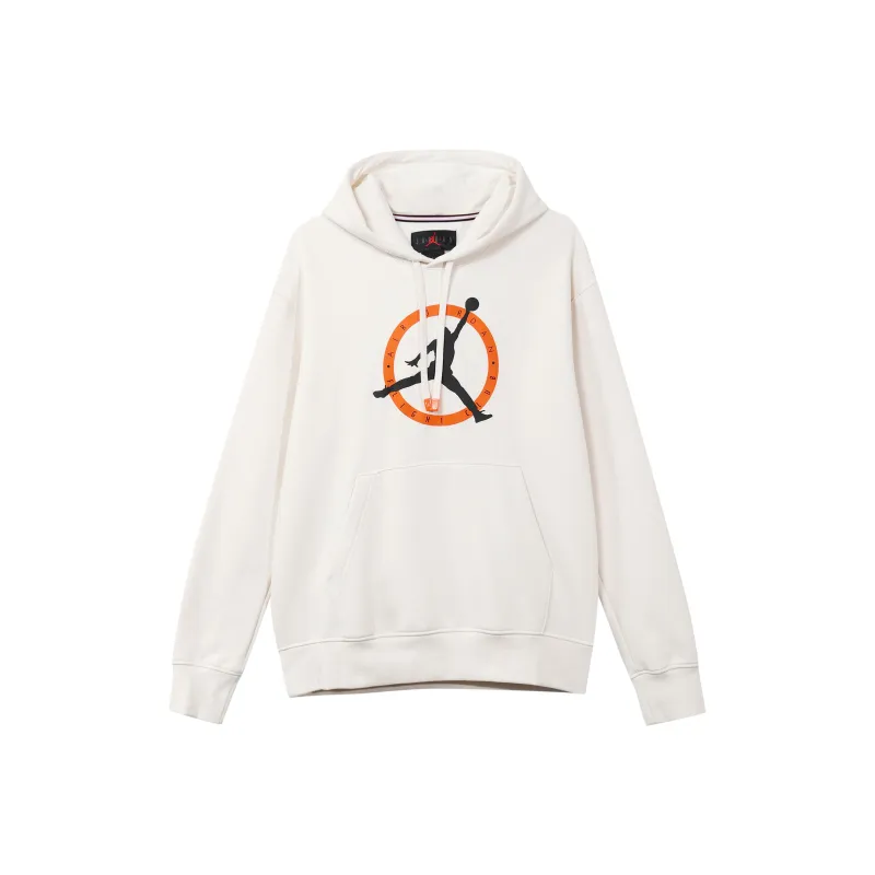 JORDAN Flt Mvp Gfx Flc Po Sweatshirts Men Phantom Gray White-0