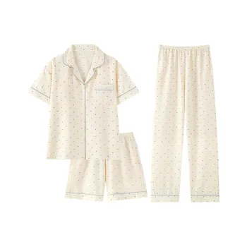 Ta Yan Pajama Set Unisex Apricot
