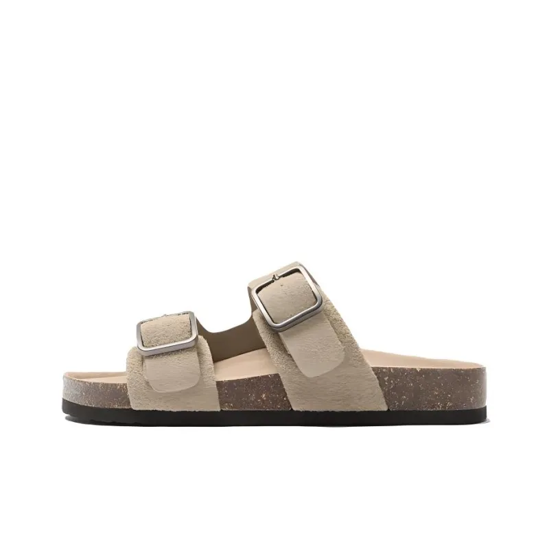 ZARA Slip Resistant Slide Slippers Men's Sandy Brown-0