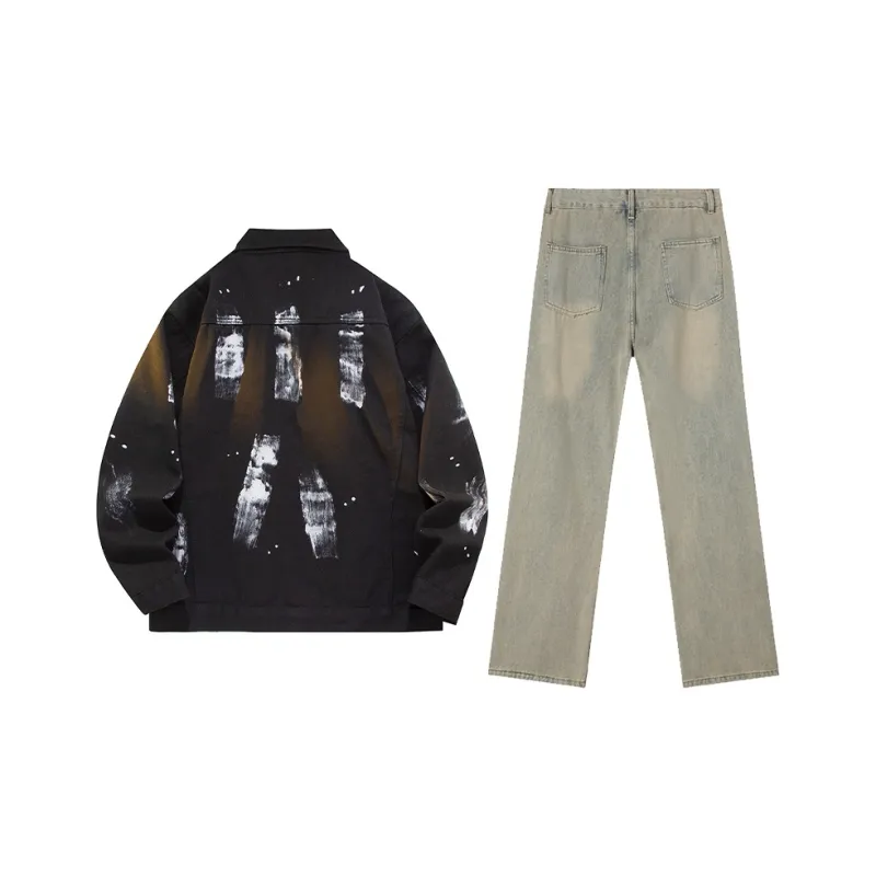 RED DRAGONFLY Denim Jacket Unisex-14