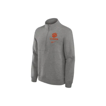 Nike Clemson Tigers Primetime Club Men's Nike College 1/2 Zip Crew