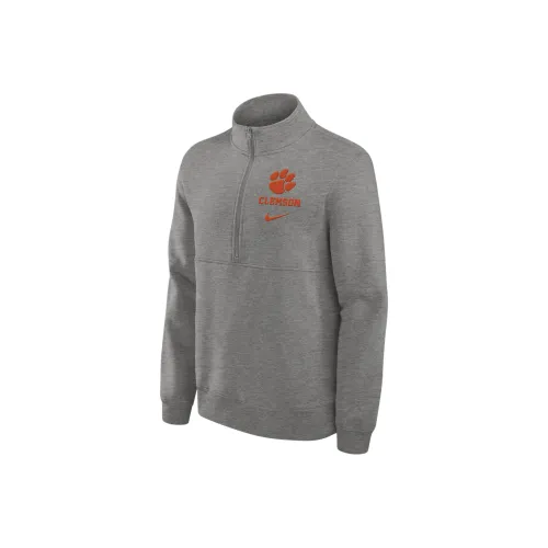 Nike Clemson Tigers Primetime Club Men's Nike College 1/2 Zip Crew