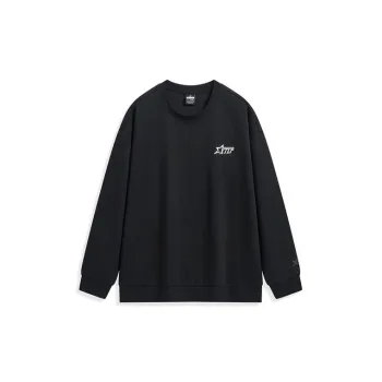 XTEP Vitality Series Sweatshirt Unisex Black