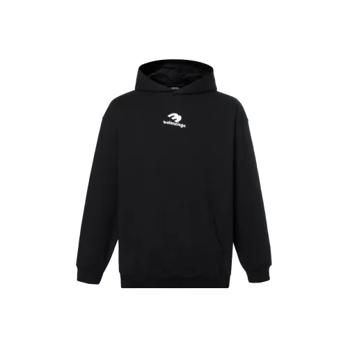 Balenciaga SS23 Sweatshirt Regular Fit Men's Black