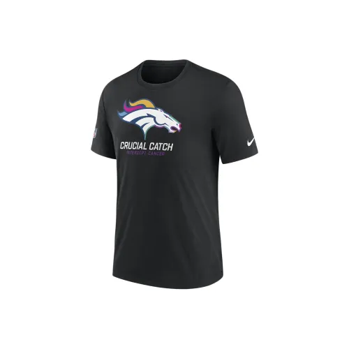 nike jordan Denver Broncos Crucial Catch Men's nike jordan Nfl T Shirt