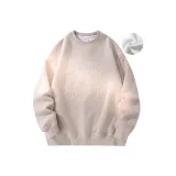 Apricot (Crew Neck Fleece-Lined)