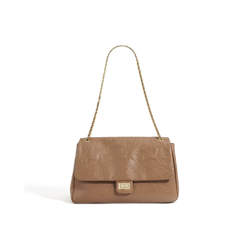 H YXIANG Cow Leather Shoulder Bag Women's Multicolor-7