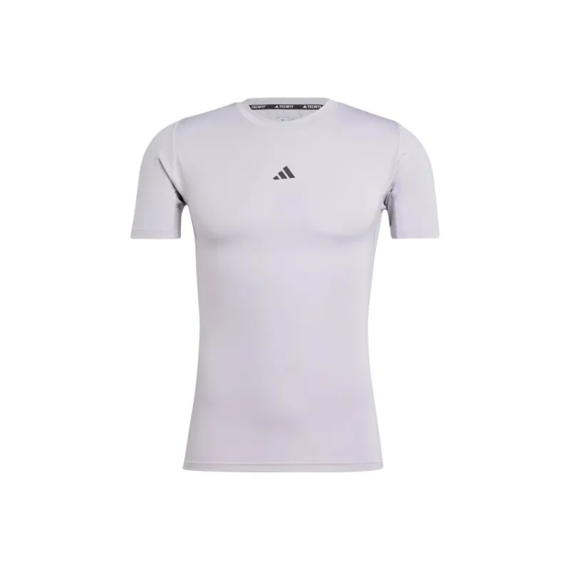 Adidas Free Shipping With AdiClub Techfit Compression Training Tee-0