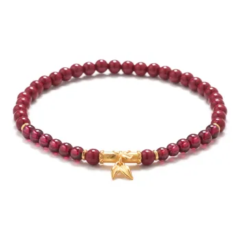 Lingfei Cinnabar Bracelets Women's