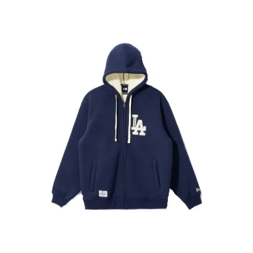 New Era Los Angeles Dodgers Sweatshirts Unisex Midnight Marine Blue