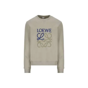 LOEWE Sweatshirt Men's Gray Green