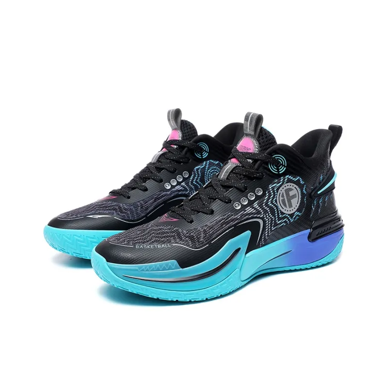 HBRK Cushioning Slip Resistant And Breathable High Top Basketball Shoes Unisex-2