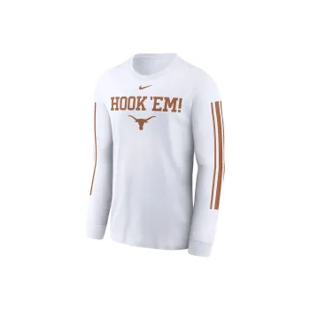 Nike Texas Longhorns Local Spirit Slogan Men's Nike College Long Sleeve T Shirt