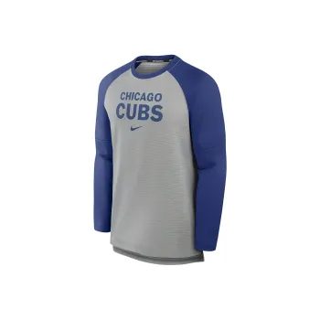 Nike Chicago Cubs Authentic Collection Game Time Men's Nike Breathe Mlb Long Sleeve T Shirt