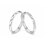 Fall in Love Couple Rings[S925 Silver]