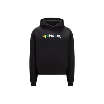 Moncler Logo Embroidered Hoodie