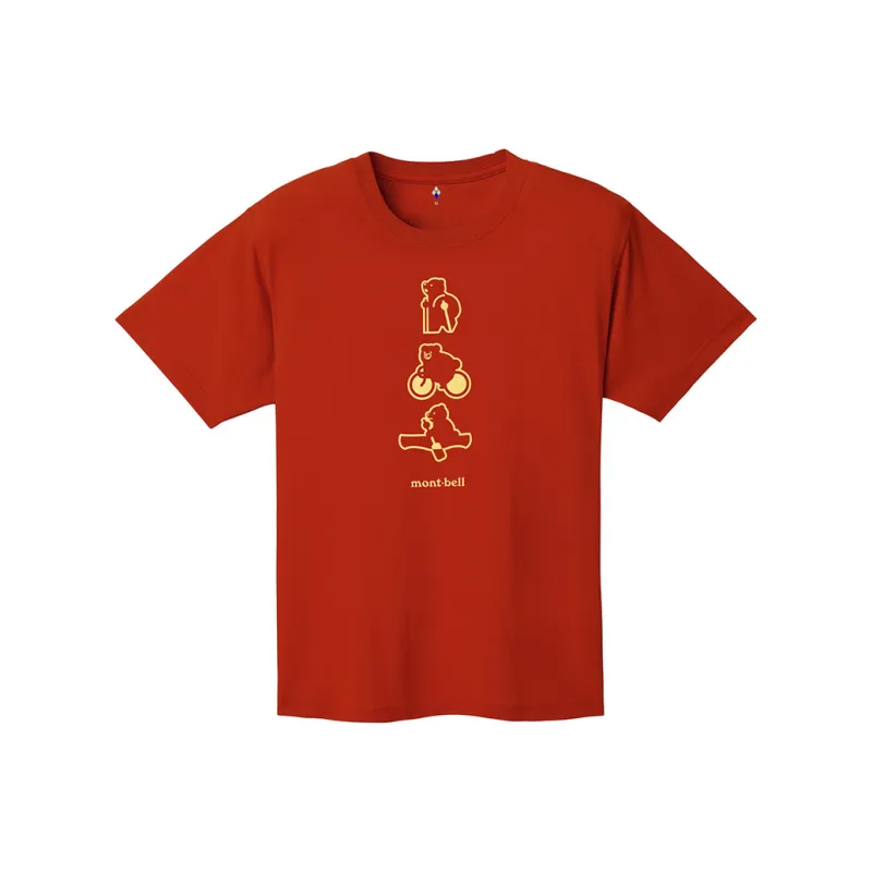 MONTBELL T Shirts Unisex-0