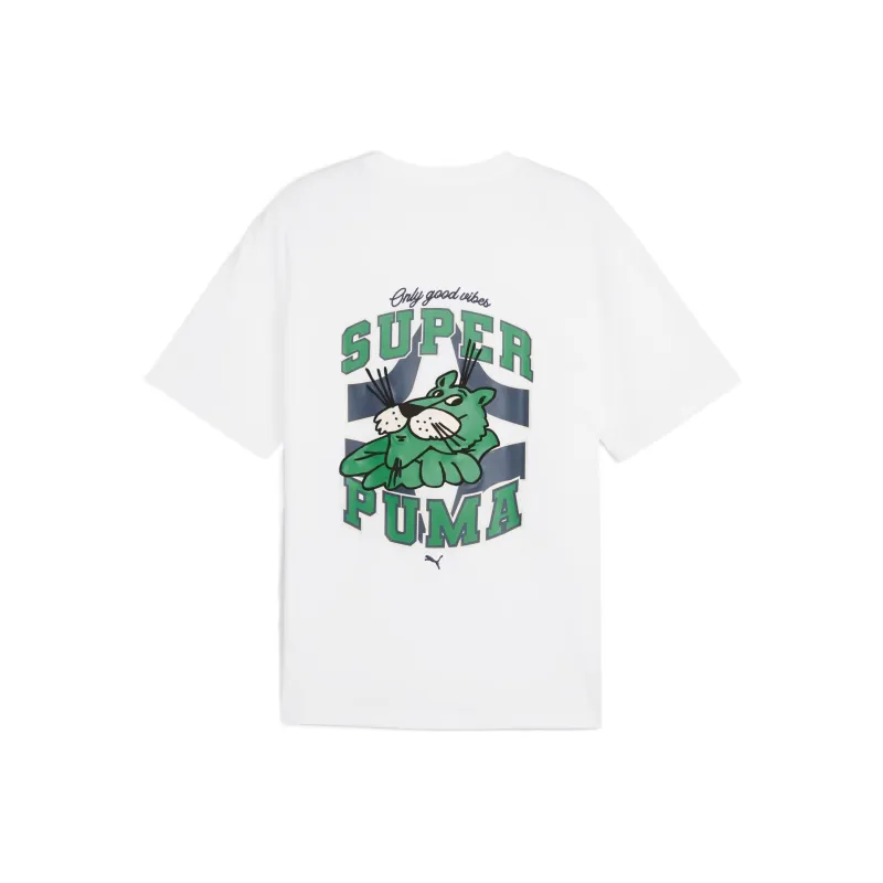 PUMA Super Puma T Shirt Men's White-1