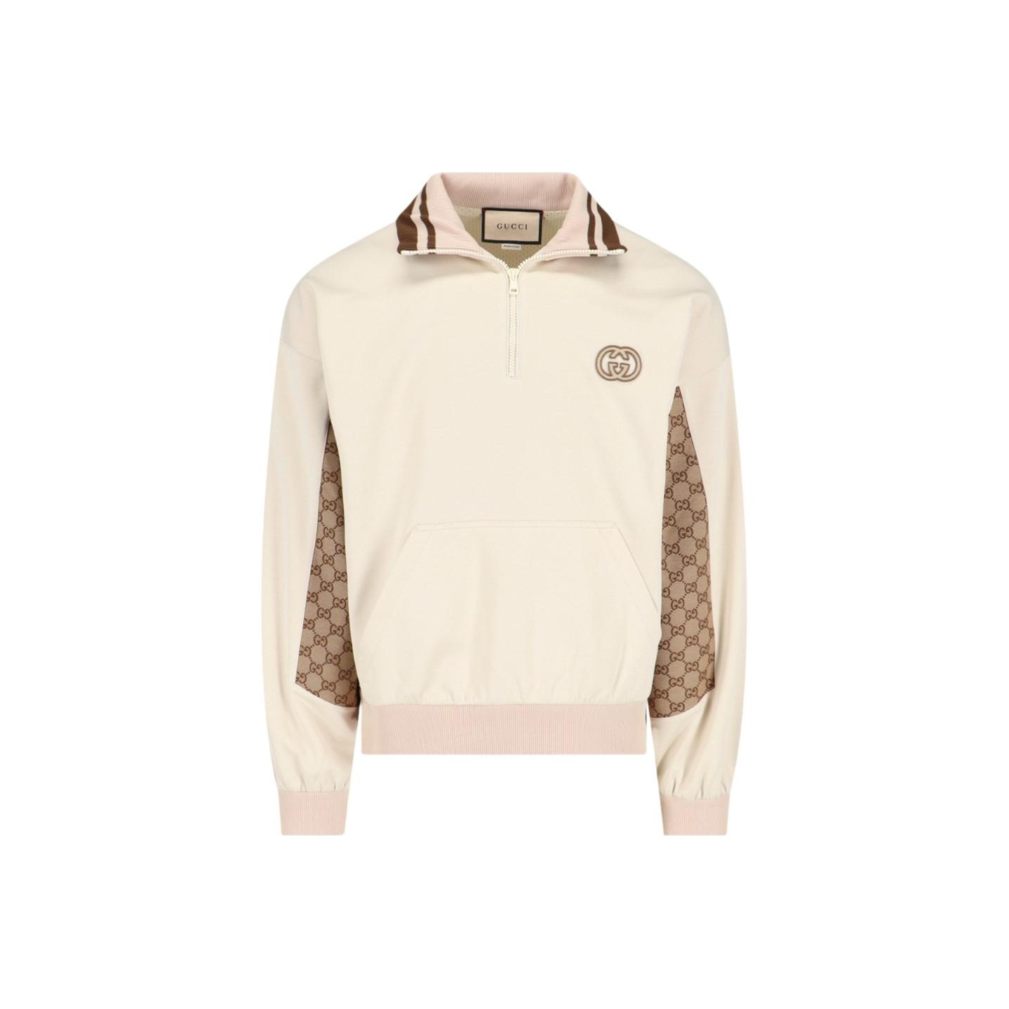 Gucci Zip Sweatshirt - POIZON Gucci Zip Sweatshirt - POIZON
