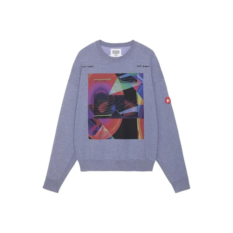 Cav Empt Sweatshirts Unisex Gray-0