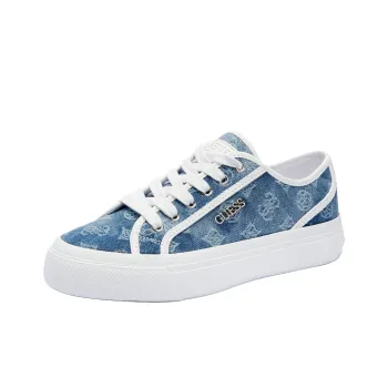 GUESS Slip Resistant Low Top Skateboard Shoes Women's Blue