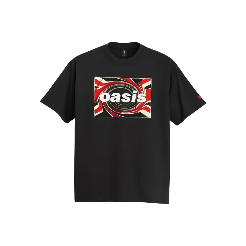 Levis Oasis Collaboration T Shirts Men Black-0