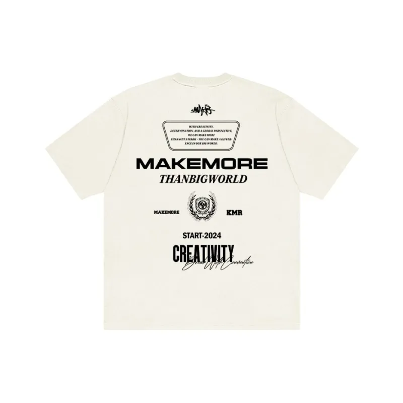 Makemore American T Shirt Unisex-3