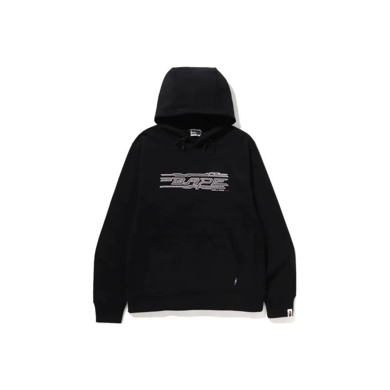 Bape World Gone Mad Embroidery Pullover Hoodie-0