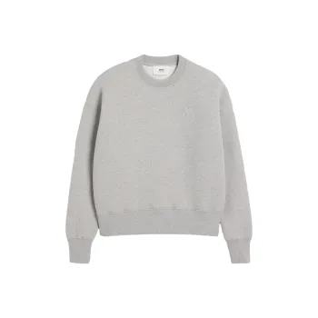 Ami Paris Ami De Coeur Cotton Blend Sweatshirt
