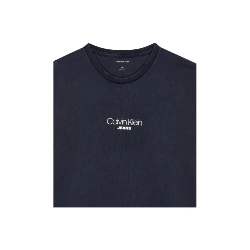 CALVIN KLEIN T-Shirt Men's Dark Marine Blue-5
