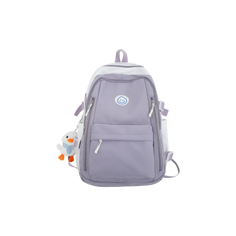 H YXIANG Nylon Backpack Unisex Multicolor-2