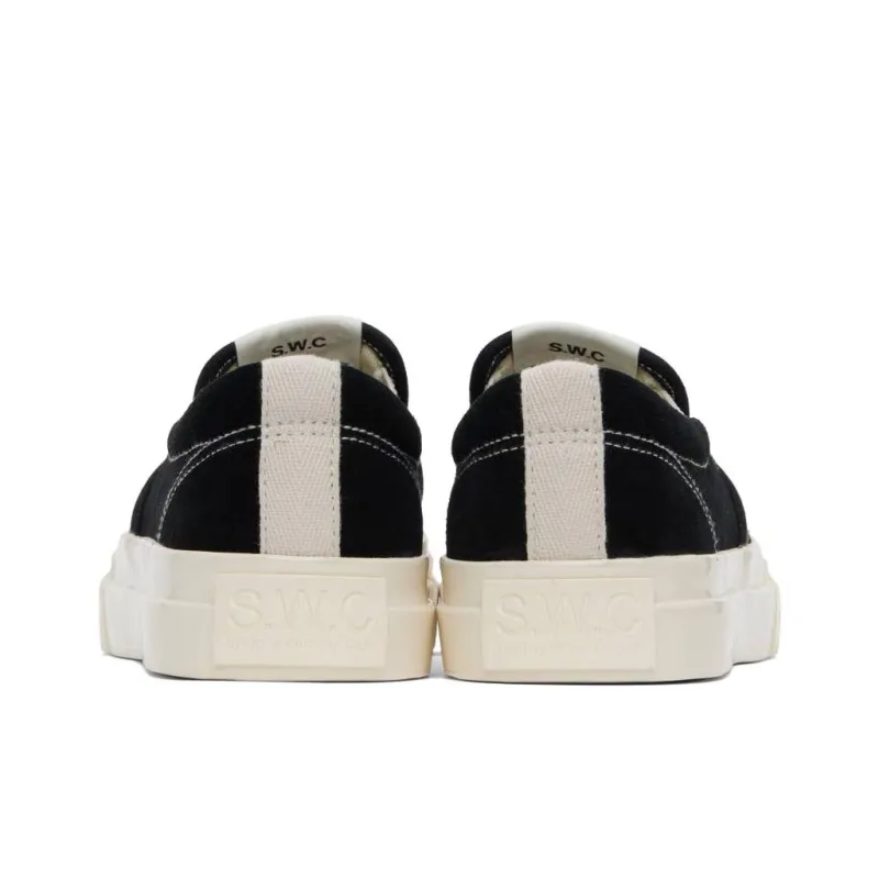 Stepney Workers Club Lister Slip Resistant Low Top Skateboard Shoes Men's Black-3