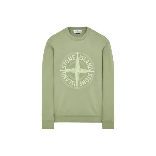 STONE ISLAND SS23 Sweatshirt Men's Sage Green