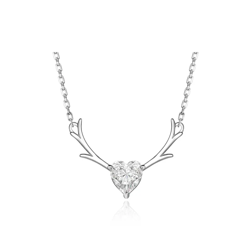 FROMLOVER S925 Silver Necklaces Women's-0
