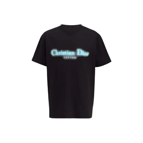 DIOR Logo Printed Crewneck T Shirt