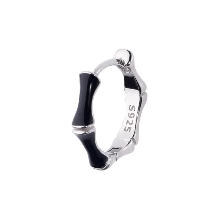 FOREVER MELODY S925 Silver Earrings Men's-0