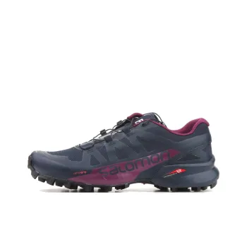 SALOMON Speedcross Pro 2 Anti Slip Wear Resistant Low Top Trail Running Shoes Women's Gray Purple