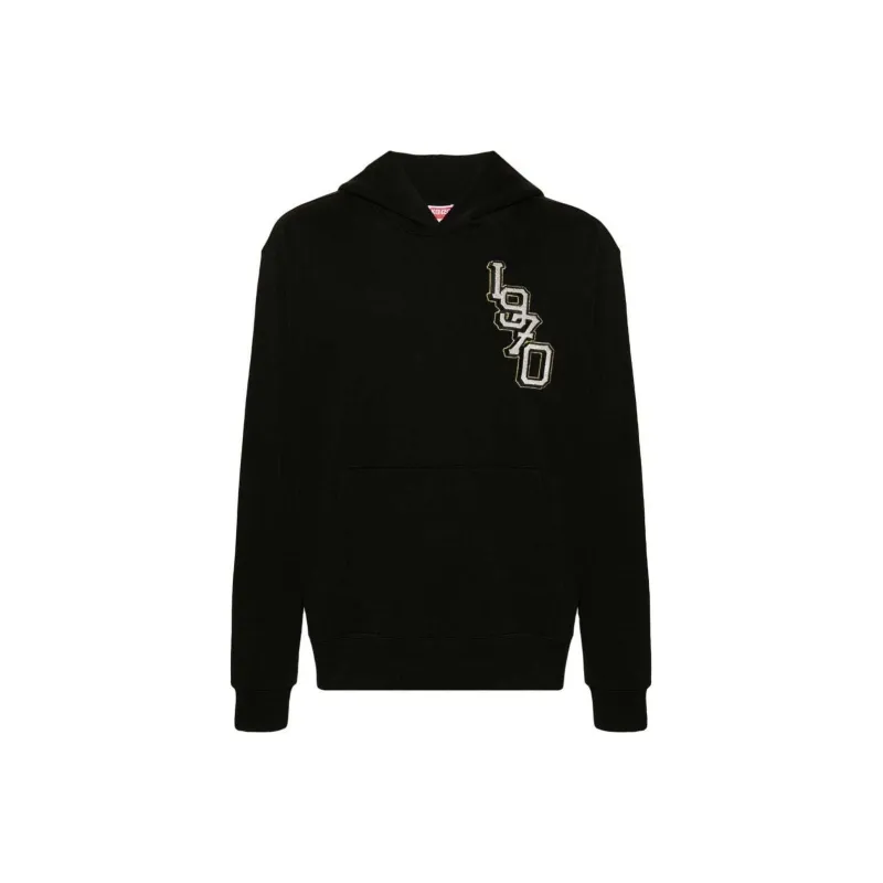 KENZO Varsity Jungle Tiger Logo embroidered Hoodie-0
