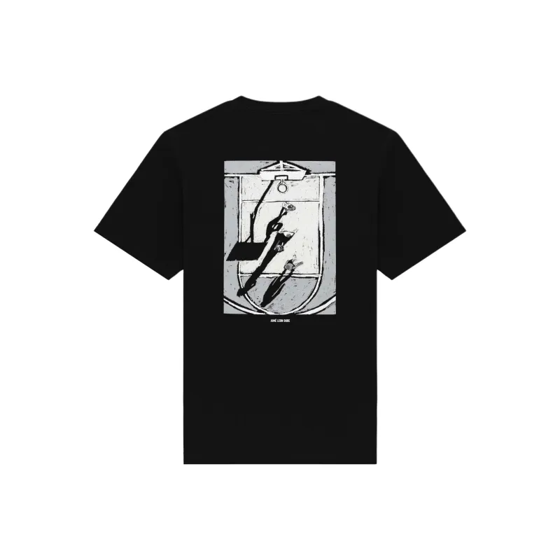 AIME LEON DORE FW24 T-Shirt Unisex Ink Black-0