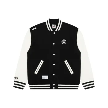 Aape Patch detail Cotton Bomber Jacket