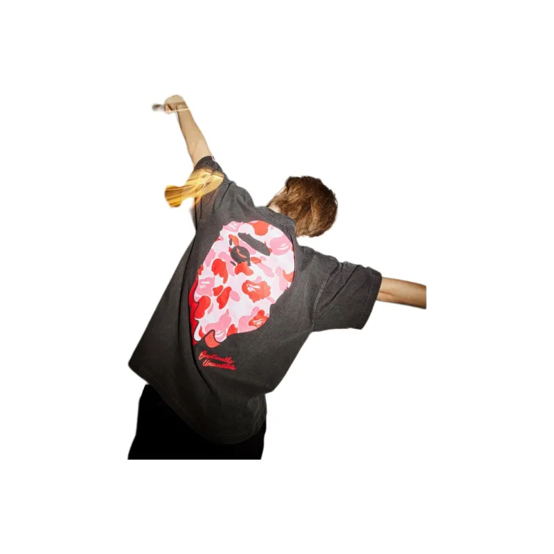 A BATHING APE X Emotionally Unavailable Ape Head Tee-2