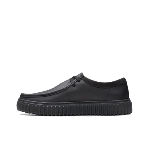 Clarks Torhill Lo Casual Shoes Men's Black