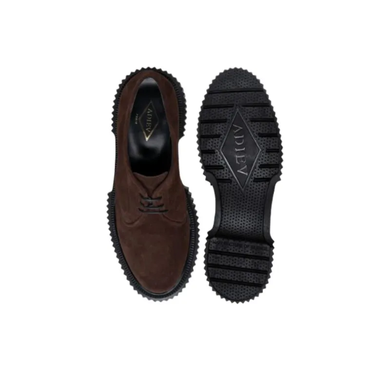 ADIEU PARIS Type 190 Casual Shoes Men's Dark Brown-3