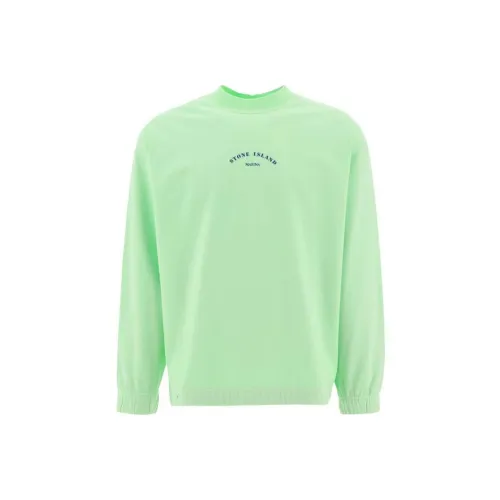 STONE ISLAND Logo print Long sleeve Sweatshirt