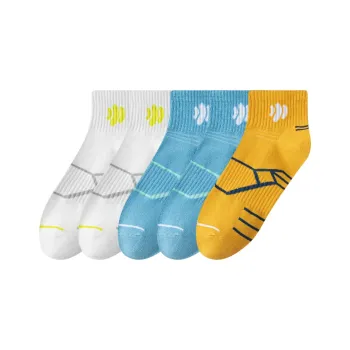 FAIRWHALE Mid Calf Socks Unisex 5 Pack