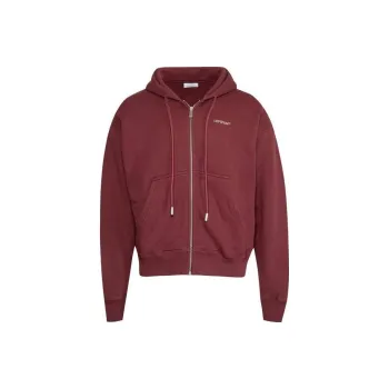 OFF-WHITE Sweatshirts Men Rose Red