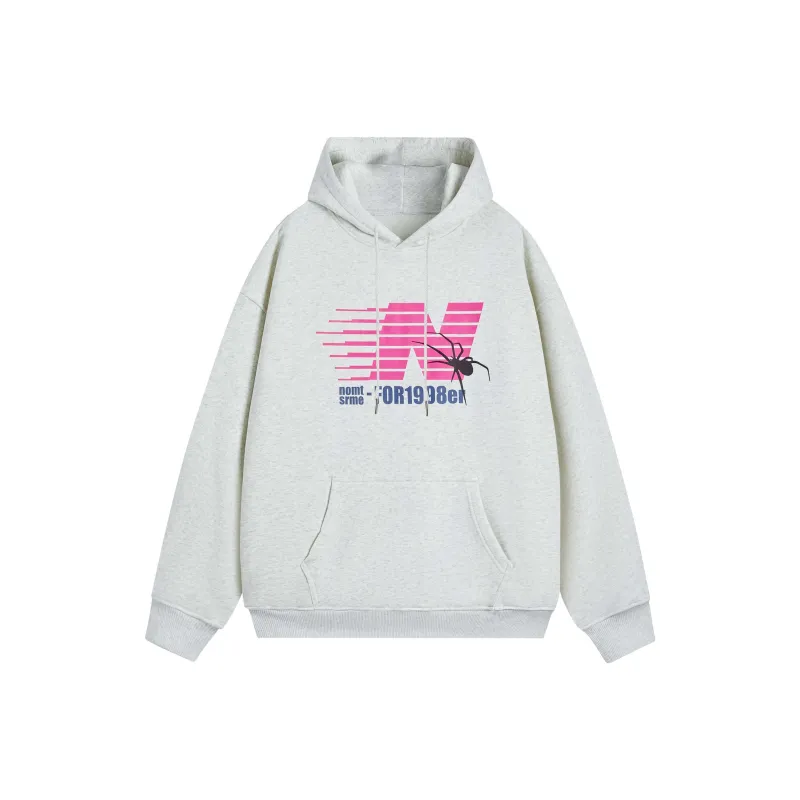 SIMPLE RIMLESS/SRME x Nomt Collaboration Fall And Winter Sweatshirt Unisex-2