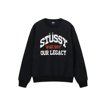 Stussy X Our Legacy Ol Collegiate Pigment Dyed Crewneck