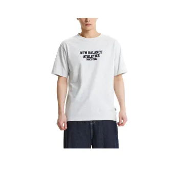 New Balance UNI Athletics T Shirt Men's Gray